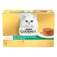 Gourmet GOLD Nourrriture Humide Chat Timbales Multi Variétés avec des légumes