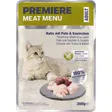 Premiere Menu Viande Nourriture Humide Chat, Adulte, Poulet, dinde et lapin