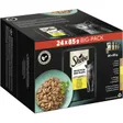 Sheba Sélection Mini Filets Nourriture Humide Chat Adulte, Pack Mixte, Variation de Volaille, en Sauce