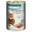 Premiere Menu Viande Adulte Boeuf avec dinde & crevettes