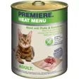 Premiere Meat Menu Adulte Boeuf à la dinde et au lapin
