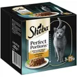 Sheba Perfect Portions nourriture humide pour chat, dinde en sauce