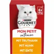 Gourmet Mon Petit Intense au canard, au poulet, à la dinde