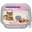 Premiere Meat Menu pour chatons Mélange de viandes
