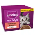 Whiskas Pure Delight Pack avantage Ragoût classique en gelée