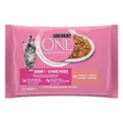 Purina One Sachets pour Chaton au Saumon et aux Carottes