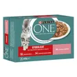 Purina One STERILCAT Nourriture humide pour chat Adulte morceaux tendres en sauce