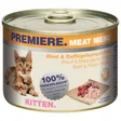 Premiere Meat Menu pour chatons Boeuf & Mélange de volaille