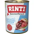 Rinti Kennerfleisch nourriture humide pour chien, adulte, boîte, Coeur de volaille