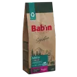 Bab'in Croquettes pour chat adulte - saumon. hautement digestible. taux élevé de protéines de haute qualité.