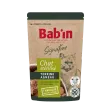 Bab'in Terrine pour chat - agneau - haute digestibilité - garantie sans céréales ni gluten - mono-protéine animale agneau