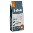 Bab'in Croquettes pour chat adulte digestif - poulet. confort digestif. taux élevé de protéines de haute qualité.