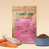 Croquettes - poulet, saumon, carotte