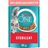 Spécial Chat Stérilisé au saumon et carottes