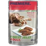 Finest nourriture humide pour chat Jelly Adulte riche en Boeuf