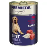 Best Meat nourriture humide pour chien, adulte Boeuf & Riz