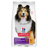 Science Plan, aliment sec pour chien Sensitive Stomach & Skin, adulte races moyennes et grandes, au poulet