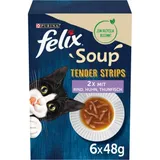 Soup Tender Strips Soupe Boeuf, poulet, thon