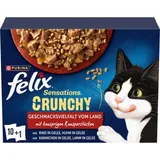 Sensations Crunchy + de bouchées croustillantes Variété de saveurs du pays