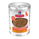 Science Plan pâtée pour chien adulte, Perfect Digestion, au poulet et aux légumes
