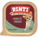 Gold Mini Cerf & boeuf