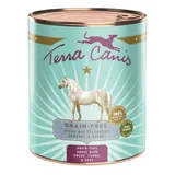 Nourriture humide pour chien sans céréales adulte Cheval
