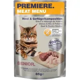 Meat Menu Senior boeuf, volaille