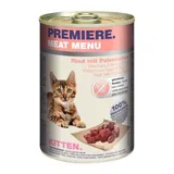 Meat Menu Kitten Boeuf et coeurs de dinde