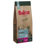 Croquettes pour chaton stérilisés - saumon. favorise la croissance. taux élevé de protéines de haute qualité.